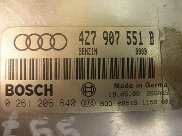 Блок управления двигателем AUDI, VW 4Z7907551B
