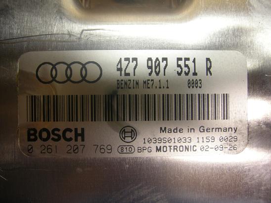 Блок управления двигателем AUDI, VW 4Z7907551R