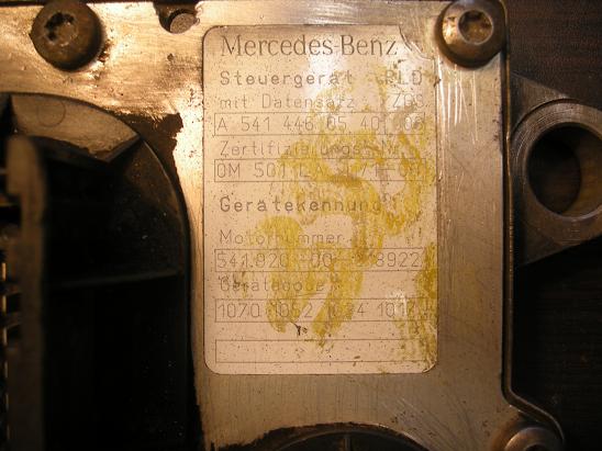 Блок управления двигателем (ECU) Mercedes 5414460540