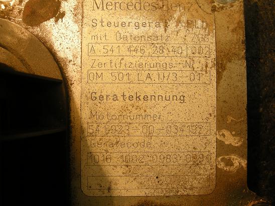 Блок управления двигателем (ECU) Mercedes 5414462840