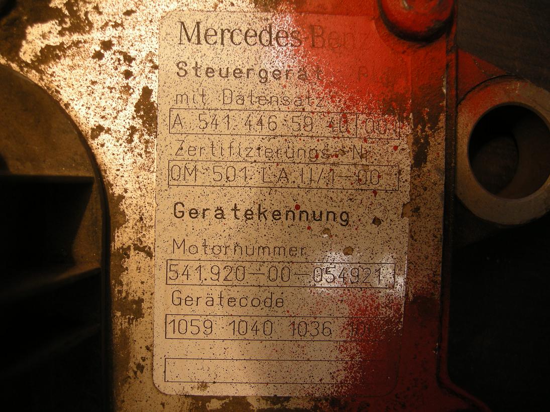 Блок управления двигателем (ECU)Mercedes 5414465940