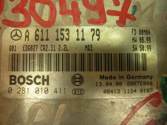 Блок управления двигателем Mercedes 6111531179