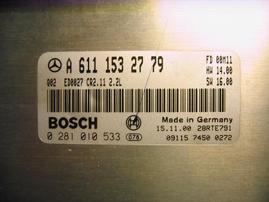 Блок управления двигателем Mercedes 6111532779