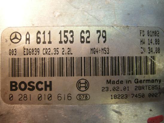 Блок управления двигателем Mercedes 6111536279