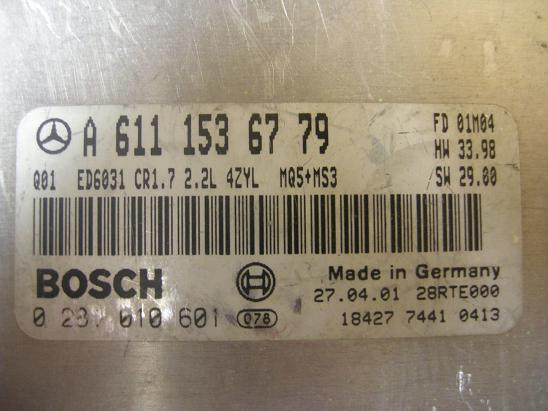 Блок управления двигателем Mercedes 6111536779