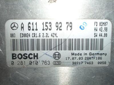 Блок управления двигателем Mercedes 6111539279