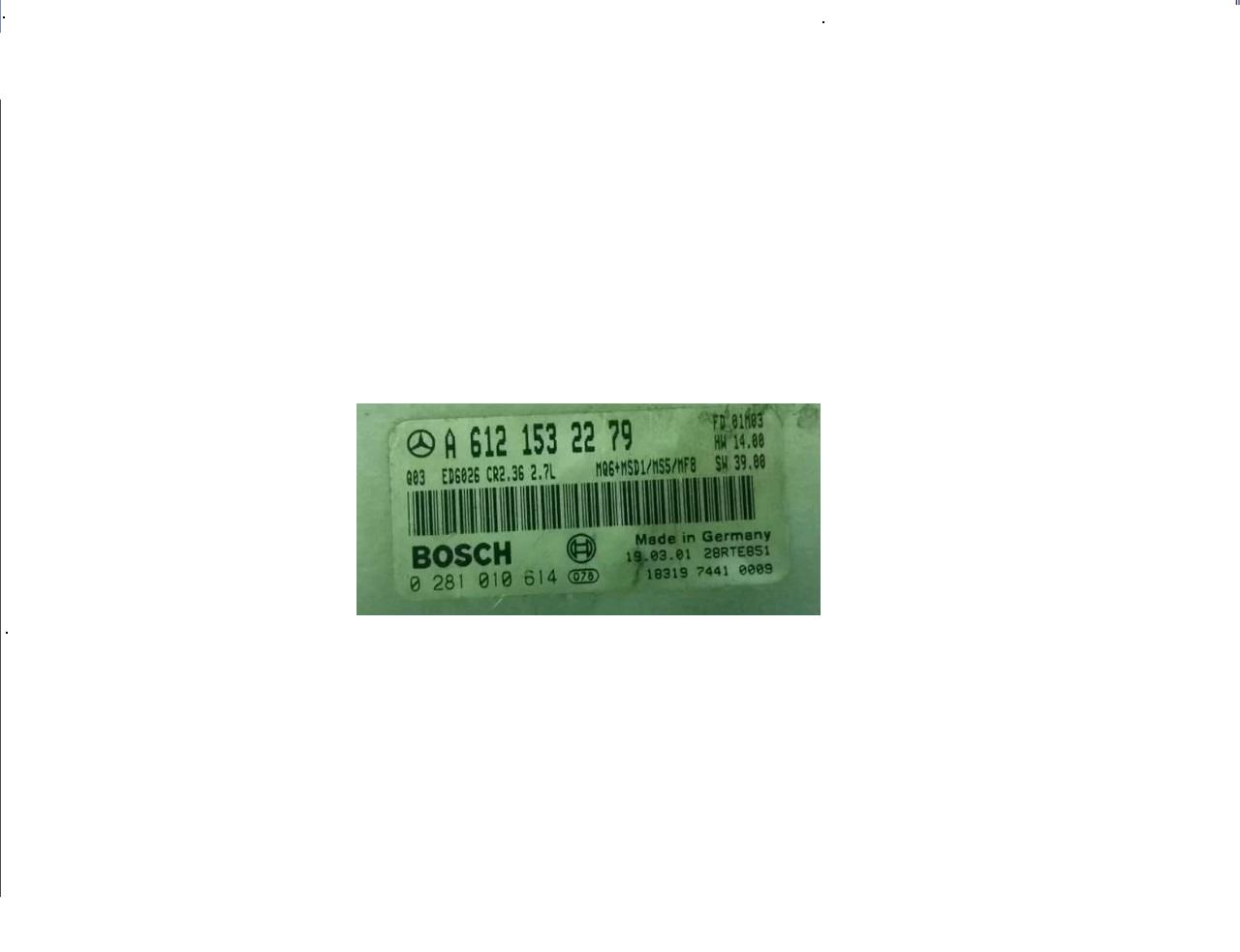 Блок управления двигателем (ECU)Mercedes 6121532279