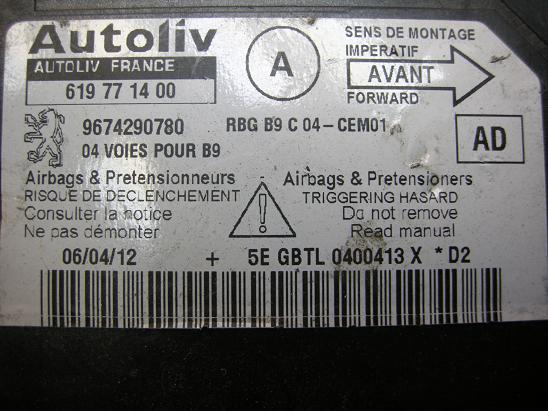 Airbag (SRC) 619771400