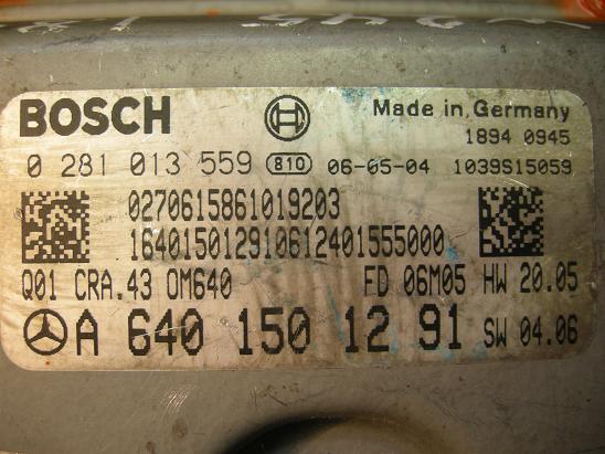 Mercedes 6401501291