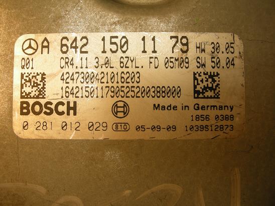 Блок управления двигателем (ECU) Mercedes 6421501179