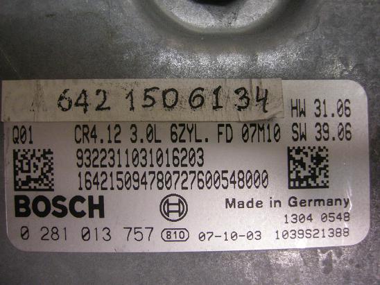 Блок управления двигателем Mercedes 6421506134