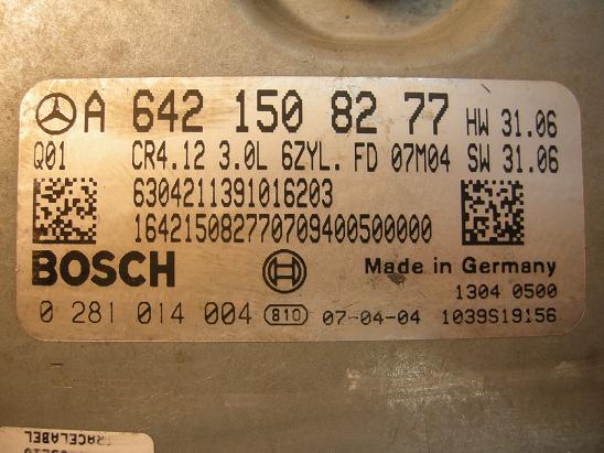 Блок управления двигателем (ECU) Mercedes 6421508277