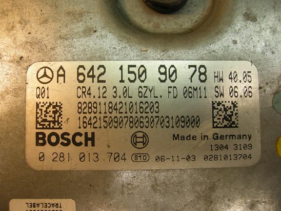 Блок управления двигателем (ECU) Mercedes 6421509078