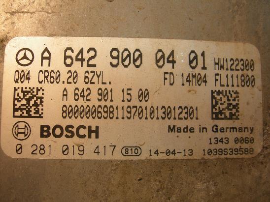 Блок управления двигателем (ECU) Mercedes 6429000401