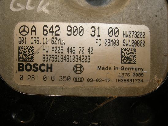 Блок управления двигателем (ECU) Mercedes 6429003100