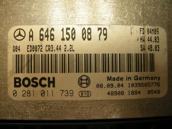 Блок управления двигателем (ECU) Mercedes 6461500879
