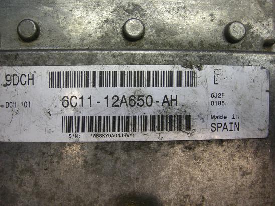 Блок управления двигателем Разное 6C11-12A650-AH