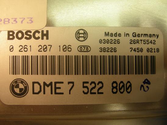 Блок управления двигателем BMW 7522800