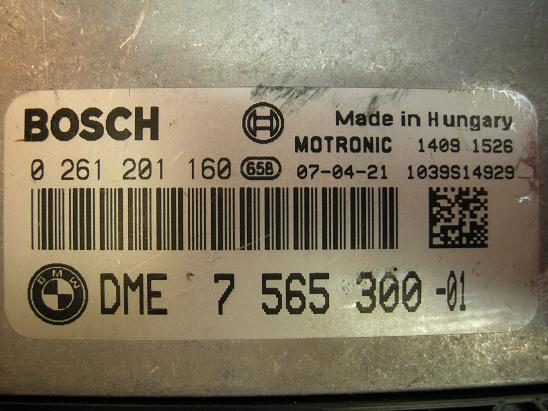 Блок управления двигателем BMW 7565300