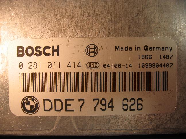 Блок управления двигателем BMW 7794626