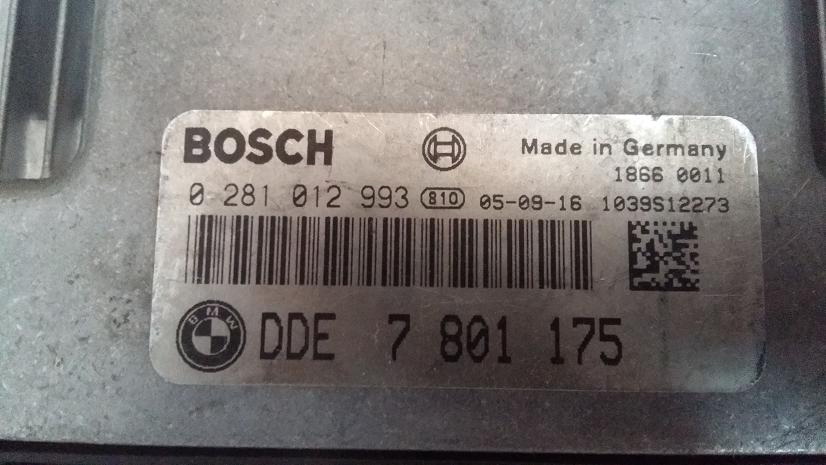 Блок управления двигателем (ECU) BMW 7801175
