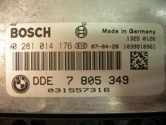 Блок управления двигателем BMW 7805349
