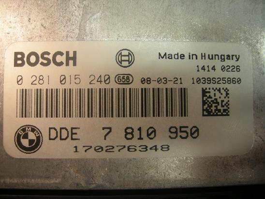 Блок управления двигателем BMW 7810950