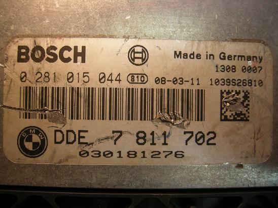 Блок управления двигателем BMW 7811702