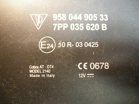 Блок управления двигателем AUDI, VW 7PP035620B