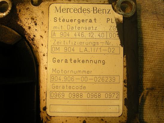 Блок управления двигателем (ECU)Mercedes 9044461240
