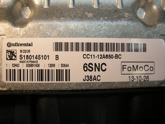 Блок управления двигателем (ECU) Peugeot&Citroen CC11-12A650-BC