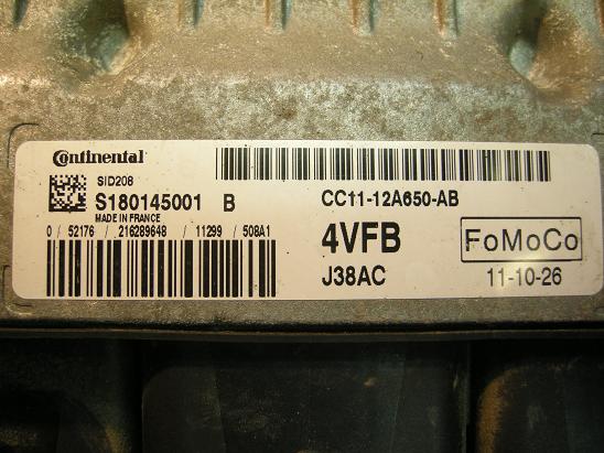 Блок управления двигателем (ECU) Peugeot&Citroen S180145001