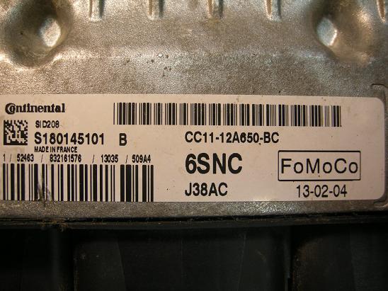 Блок управления двигателем (ECU) Peugeot&Citroen S180146151